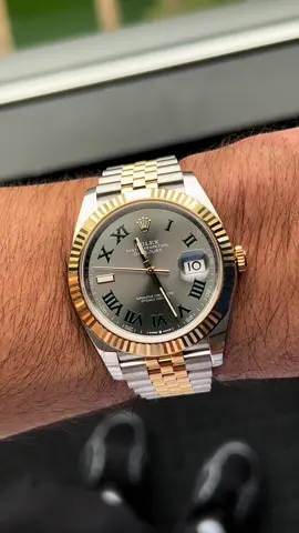 The Wimbledon 🎾  Rolex Date Just 41mm ⌚️  Reference: 126333 📈 Bi Metal Steel & Yellow Gold🏆 Dated 2024‼️ Partially Stickered 🩹 Complete With Box, Booklets, Papers & Both Swing Tags 📦 📑 £13,250 💷 . . . . #rolex #rolexdatejust #rolexdatejust41 #rolexdatejustwimbledon #126333 #canarywharf #london #thekettlegroup #fyp #foryou #foryoupage #foryoupageofficial #foryoupageofficiall 