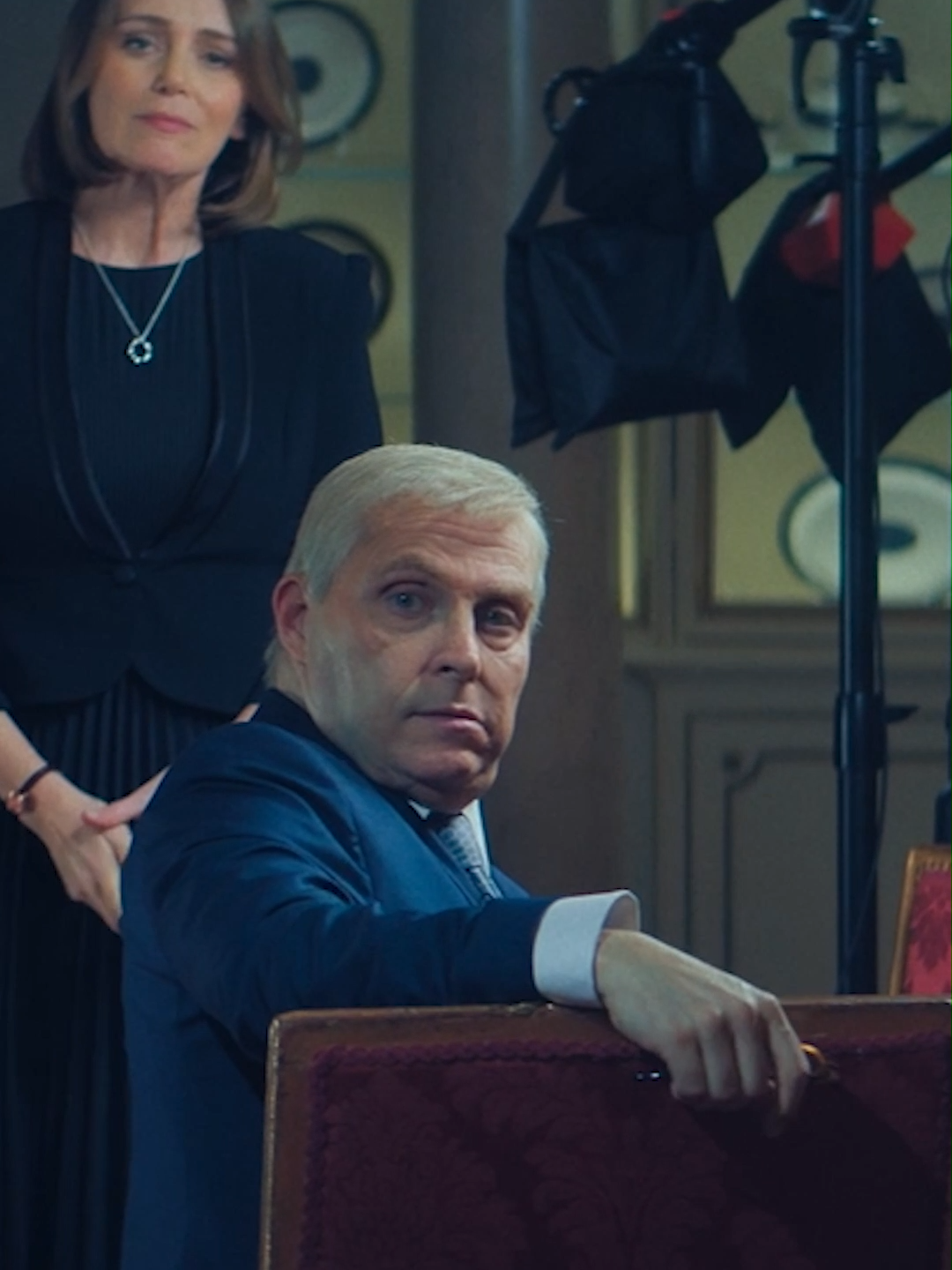 "Trousers?" #Scoop, now playing only on Netflix #princeandrew