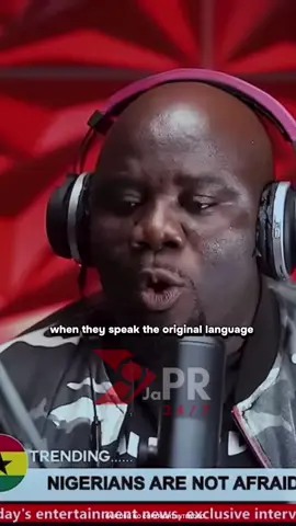 Nigerians are proud of their accent - Dj Pakorich. #9japr247  Full episode @djpakorich on YouTube.