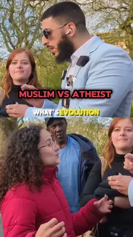 An atheist will never be able to justify his beleifs #speakerscorner #muslim #dawah 