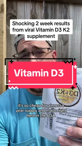 Don’t sleep on Vitamin D3 and K2 supplement benefits! #vitamind3k2 #healthjourney #StressRelief #highcortisol #TikTokShop #supplementsthatwork 
