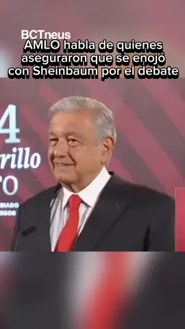 @Andrés Manuel López Obrador acusó de “mala fe” a quienes aseguraron que se molestó con @Claudia Sheinbaum Pardo por no defender su gobierno en el debate #AMLO #sheinbaum #mañanera 