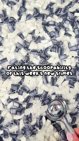 scoopy scoops for tonight’s restock!! see you at 6 pm est 🦶🏻 #scoopability #scoopingslime #scoopingasmr #slime #asmr 