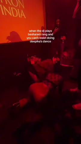 being besharam at the club oop #besharamrang #browngirlproblems #browngirltiktok #nyccontentcreator #bollywooddance #bollywoodsongs #iykyk #deepikapadukone