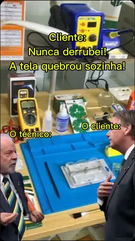 Sua tela ja quebrou sozinha? #assistenciate#assistenciatecnicacelular #consertodecelular  #Meme #MemeCut #CapCut 