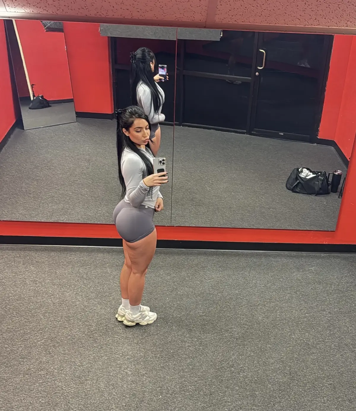 you’ll think of me 😌 @DFYNE  #GymTok #girlswholift 