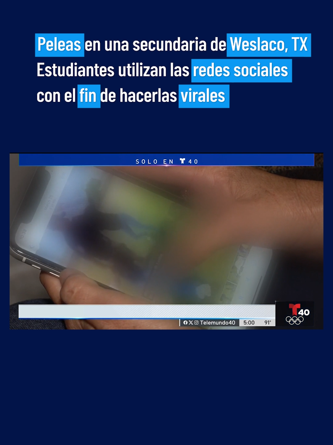 Peleas y agresiones reportan en una secundaria en Weslaco #telemundo40 #weslacotx #weslaco #peleas #videosvirales #peleasevirales #mhm #MHMS #noticias #noticiasrgv #rgv #rgv956