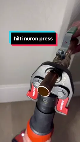 unboxing the Hilti NPR 24-22 Pipe Press tool with my assistant