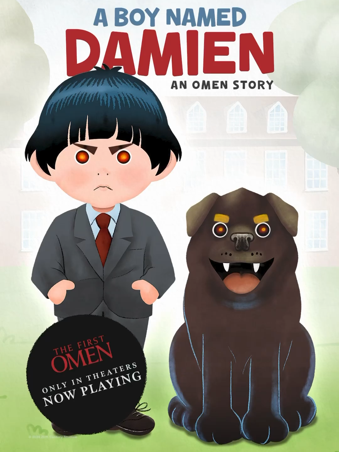 How does a child become so evil? 😈 Find out in #TheFirstOmen at GSC today! 😨 #TheOmen #Damien  #SembangEntertainment #NewReleases  #MovieRecommendation