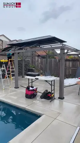 If you’re planning to create a large gazebo area, this one is for you! 😉 Click our bio link to order✨ #sunjoylife #gazebo #homedecor #DIY #diyprojects #patio #patioideas #backyard #Outdoors #backyardideas #backyardprojects #backyardmakeover #backyardgoals #backyardreno #homereno #howto #foryou #viral #fyp #trending #springdecor