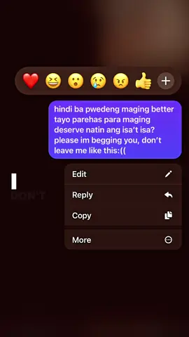 #breakup #pain #viral #fyp stay with me, cause you’re all i need:((