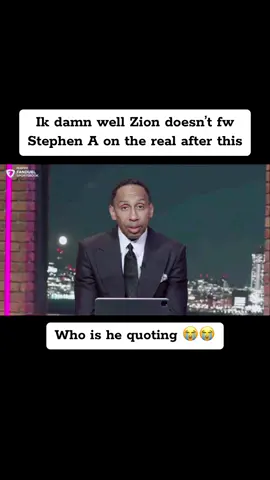 #stephenA #capcut #foryoupage #tiktok #tiktokfunnyvideos #lmao #funnyvideos #zion #outofpocket 