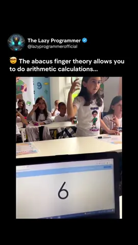 🤯 Did you know the “abacus” theory? It allows you to mentally perform arithmetic calculations just by using certain special finger combinations.  🔥 Learn ALL the maths you need for Machine Learning and Data Science today! From Matrix Calculus to Linear Algebra, the Lazy Programmer has the most comprehensive maths courses with the most thorough explanations. Tap on the link in our bio to learn more!  #maths #mathematics #primaryschool #education #datascience #machinelearning #artificialintelligence #ai 