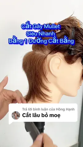 Trả lời @Hồng Hạnh Cắt Gáy Mullet Siêu nhanh chỉ bằng Đường cắt bằng đây ạ. #tócnamđẹp #anhayhairacademy #đaotaohocvien #DesignKhoi #giaotrinhnghanhtoc #coaching #mullet 