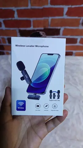 Wireless lavalier microphone #wirelessmicrophone  #microphone  #fyp 