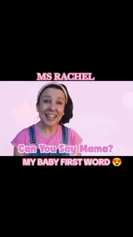 Ms Rachel❤ #msrachel #msrachelbaby #msrachelsongsforlittles 