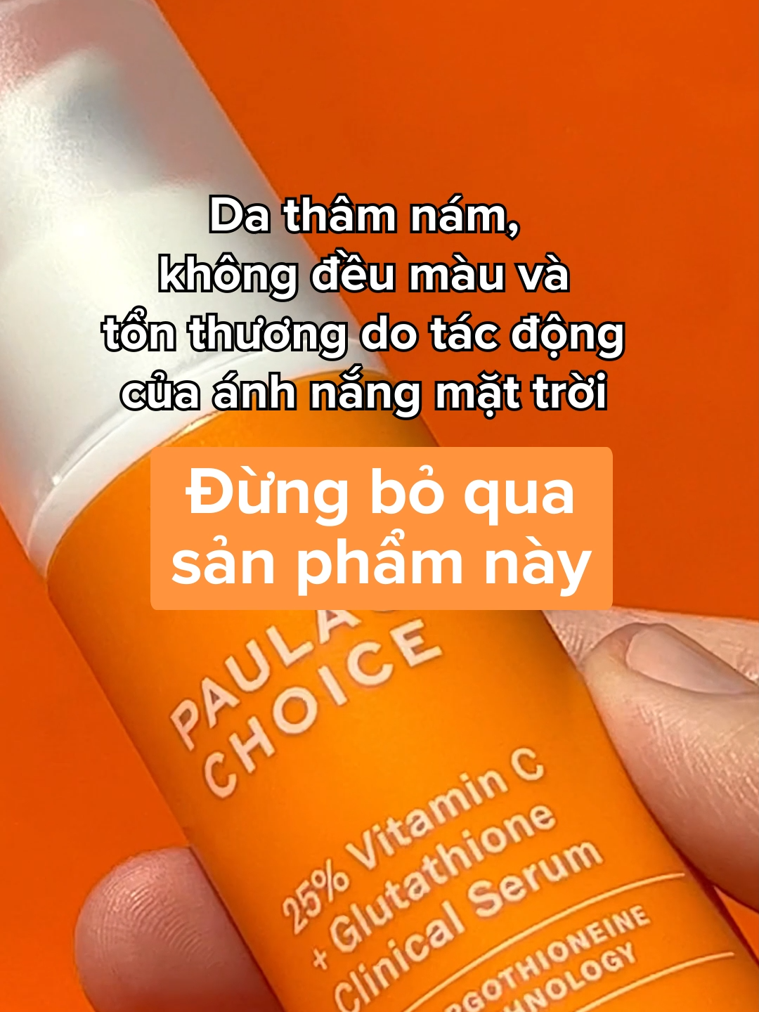 MỚI - Gấp đôi hiệu quả làm sáng da cùng 25% Vitamin C + Glutathione Clinical Serum #vitaminc #paulaschoice #paulaschoicevietnam #paulaschoiceskincare #vitamincpaulaschoice #lamsangda #chamsocda #skincare #xuhuong #learnontiktok #fyp #fypシ #vitamincserum