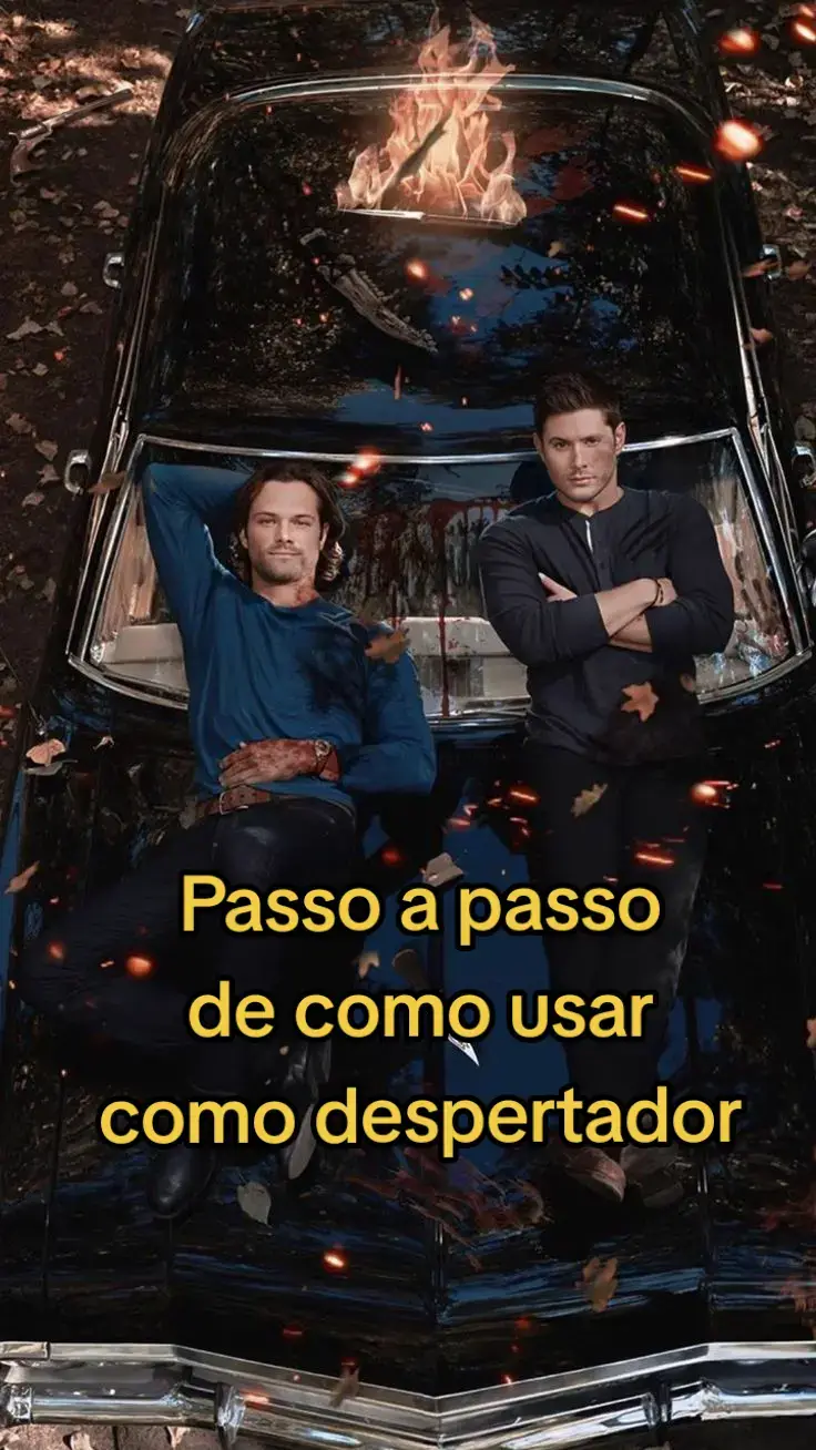 Passo a passo do melhor som de alarme  #winchester  #samwinchester  #dean  #spn  #deanwinchester  #spnfamily 