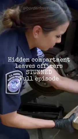 Smugglers are getting more sophisticated by the day, this hidden compaetment leaves officers STUNNED 👀 #borderforceusa #borderforce #seizedattheborder #fyp 
