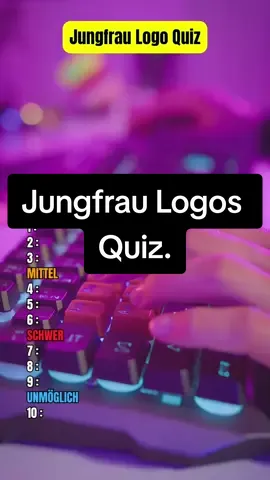 Jungfrau Logos Quiz. #quiz #wissen #testen #allgemeinwissen 