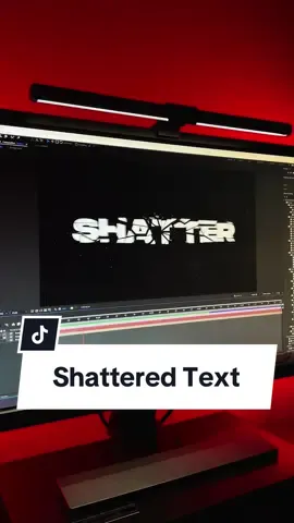 Shattered Text Animation in After Effects ⚡️ Here is a quick tutorial on how to do this cool shatter and broken text effect in Adobe After Effects.  The values I used are listed below too:  - Shatter Effect - View: Rendered  - Shape Pattern: Glass - Physics Viscosity: 0.40 - Mass Variance: 0% - Gravity: 0 Save this video to try out for yourself! 😎 #textanimation #shatteredtext #aftereffectstutorial #aftereffects #motiongraphics #videoediting #contentcreator #videoeditor #adobeaftereffects #makebettervideos #videotips #learnvideo