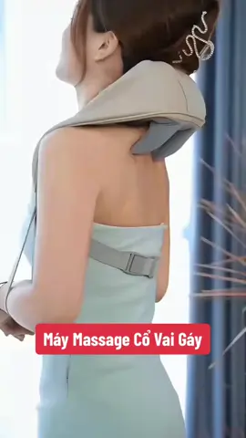 Máy massage cổ vai gáy, massage cổ vai gáy con lăn hồng ngoại 6D mô phỏng tay người xoa bóp giúp giảm đau vai gáy ##maymassagecovaigay##maymassage##review##fyp##maymassagedanang