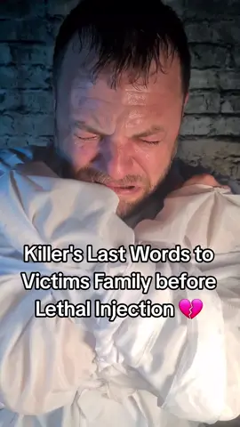 Killer's Last Words to Victims Family before Lethal Injection 💔 #sadstory #sad #emotional #drama #killer #heartbroken #fy #fyp #fypシ゚viral #viral #viralvideo #explore 