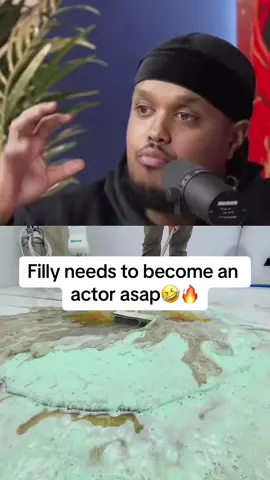Do you think he’s good at acting?😲 #chunkzandfilly #filly #podcast #acting #fyp 