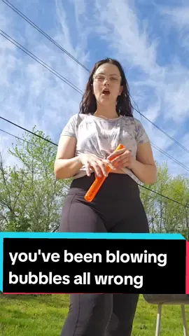 you've been blowing bubbles wrong your whole life... and so have I 😳 #momtoktakeover2024 #momtoktakeover #momtok #MomsofTikTok #lifehacks #iwastodayyearsold 