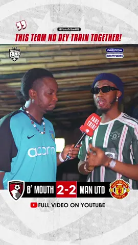 Watch the FULL VIDEO now on YouTube via link in bio 📺 🔥 🗣️ 😅  #naijafootball #tiktoknigeria #naijatiktok #sportsontiktok #levelupafrica #nigeria #africanfootball Bournemouth 2-2  Manchester united highlights today 