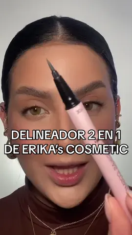 ¿qué opinamos? 🩷 la verdad si lo seguiría utilizando 👀 @ERIKASCOSMETIC #erikascosmetic #maquillaje #delineador #Eyeliner 