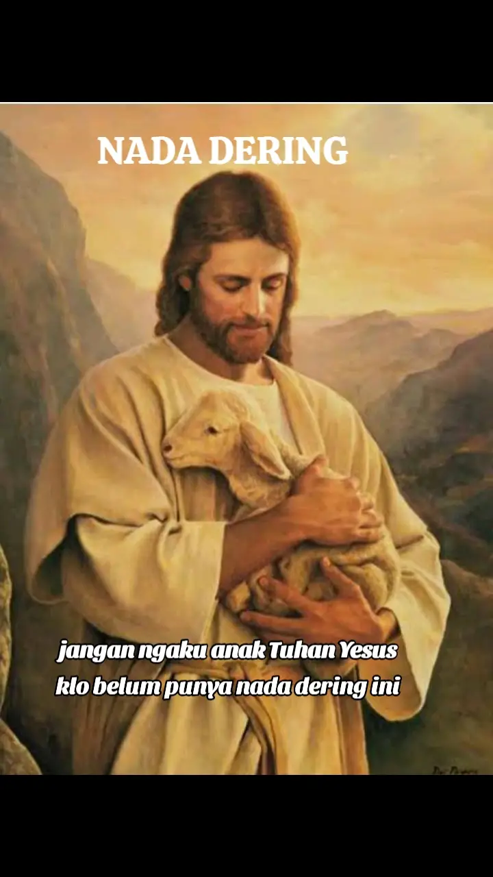 jangan ngaku anak Tuhan Yesus klo belum punya nada dring ini#nadadering #lagurohani #fyp 