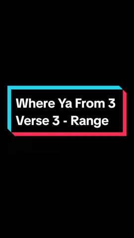 Where Ya From 3 Verse 3 | #whereyafrom #tinymontana #range