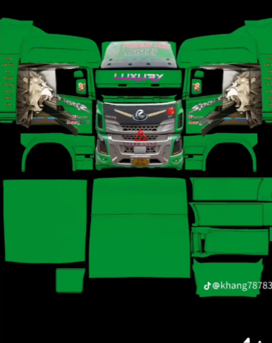 skin xe vietnam cho game truckers of europe3