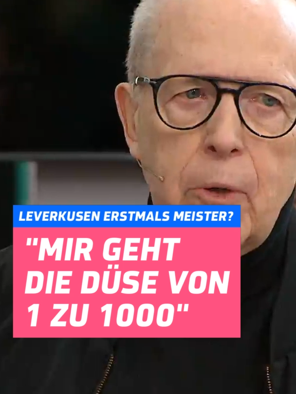 Cali on Fire!🔥 Die frühere Leverkusener Manager-Legende ist im Doppelpass zu Gast und fiebert auf den möglichen heutigen Titel für Bayer 04 mit. Dabei möchte sich Calmund allerdings nicht zu früh freuen, zu sehr schmerzen noch seine früheren Erfahrungen mit der Werkself. Besonders den Begriff 
