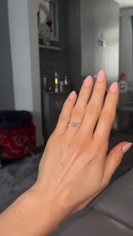 The adventure is just beginning #engaged #engaged2024 #yellowdiamond #sparkle #inlove 