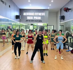 HLv cực giỏi và đáng yêu của tôi ❤️❤️❤️#hienphanaerobicfitness #aerobichoaxuan #aerobicfitness 