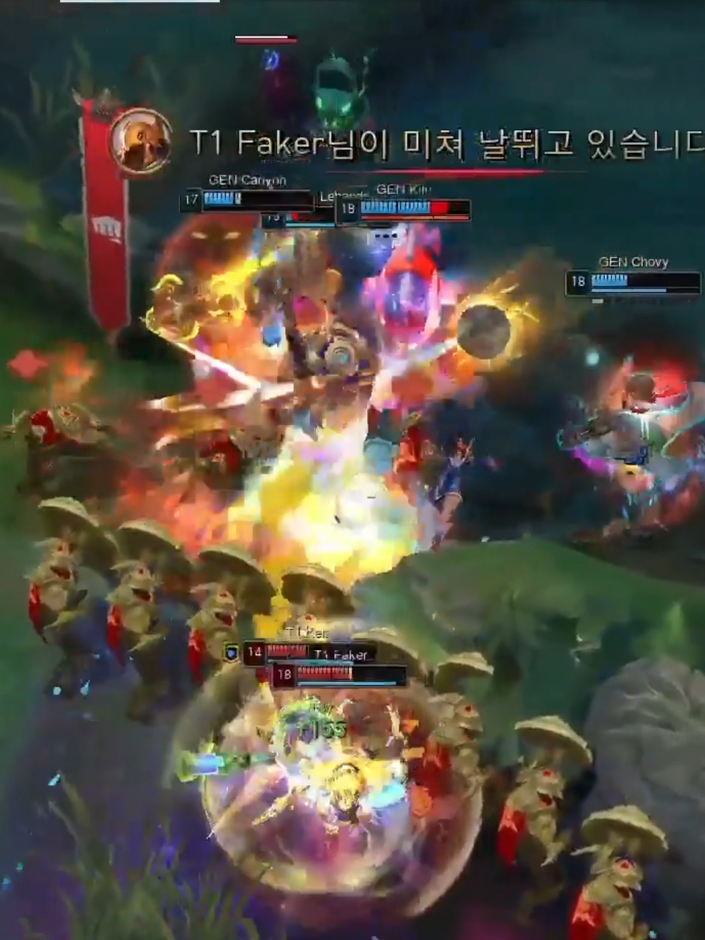 FAKER WHAT WAS THAT? Faker deu um quadrakill insano de Azir na final da LCK #leagueoflegends #lol #lck #faker #t1