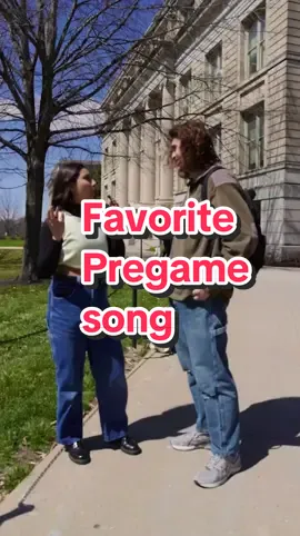 What is your favorite pregame song?🪩  #uiowa #campusinterview #iowacity #iowa #universityofiowa #college