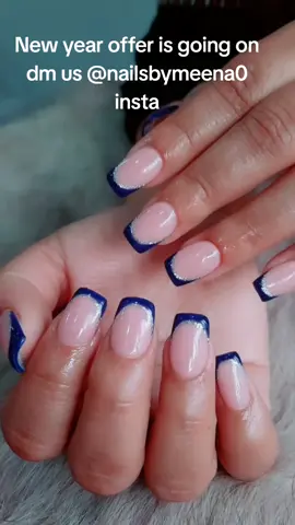 French nails 💅 #Nailsbymeena0 