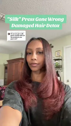 Replying to @vaaannahh got a detox/treatment! 🙂 by @elfangie #hairtok #damagedhairrepair #keratintreatment #atlantahairstylist #fyp 
