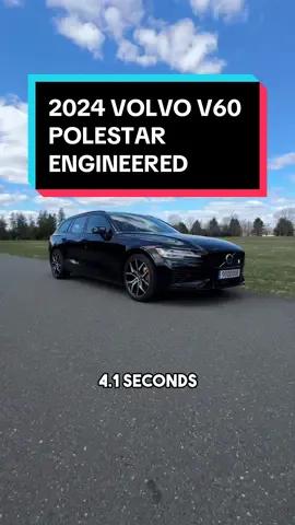 The Volvo V60 Polestar Engineered is a cool station wagon! #volvo #polestar #wagon #cartok #carcommunity #carsoftiktok 