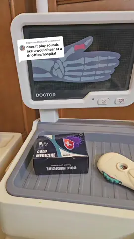 Replying to @dflobabii Sound effects demo!! Yes it makes sounds but only 2. Which as a parent I appreciate 😂😂. If my kids didn't realize it took batteries I'd have never installed them because mommy liked quiet 😂😂😂😭 #tiktokmademebuyit #shopping #stuffyouneed #coolstuff #TTSACL #ttscreatorbash #toys #kidsdoctorset #pretendplay #preschool #toddlers #momtok #toddlerbirthdaygiftidea 