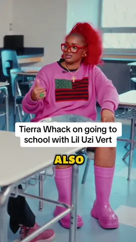 Tierra Whack talks about going to school with Lil Uzi Vert! 👀 #tierrawhack #liluzivert #raptok 