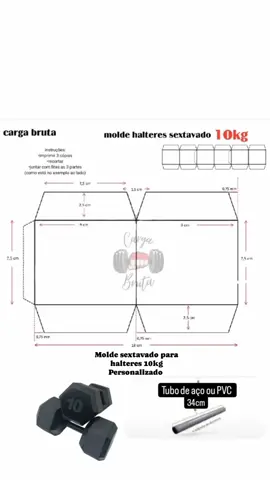 molde para mancuernas de cemento  #ejercicioencasa  #mancuernasdecemento  #gymencasa  #entrenamientoencasa  #Fitness 