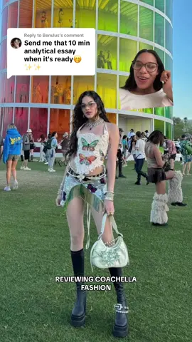 Replying to @Benulus #greenscreen @Benulus is my newest obsession #coachella #coachellafashion #coachellafashionreview 