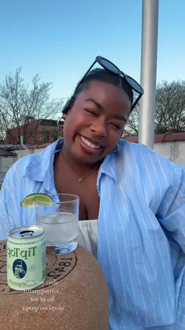 sunday sippin 🍋 #tiptopcocktails #sundayfunday #tiffanypatrice #sunset #Brooklyn @Tip Top Proper Cocktails 