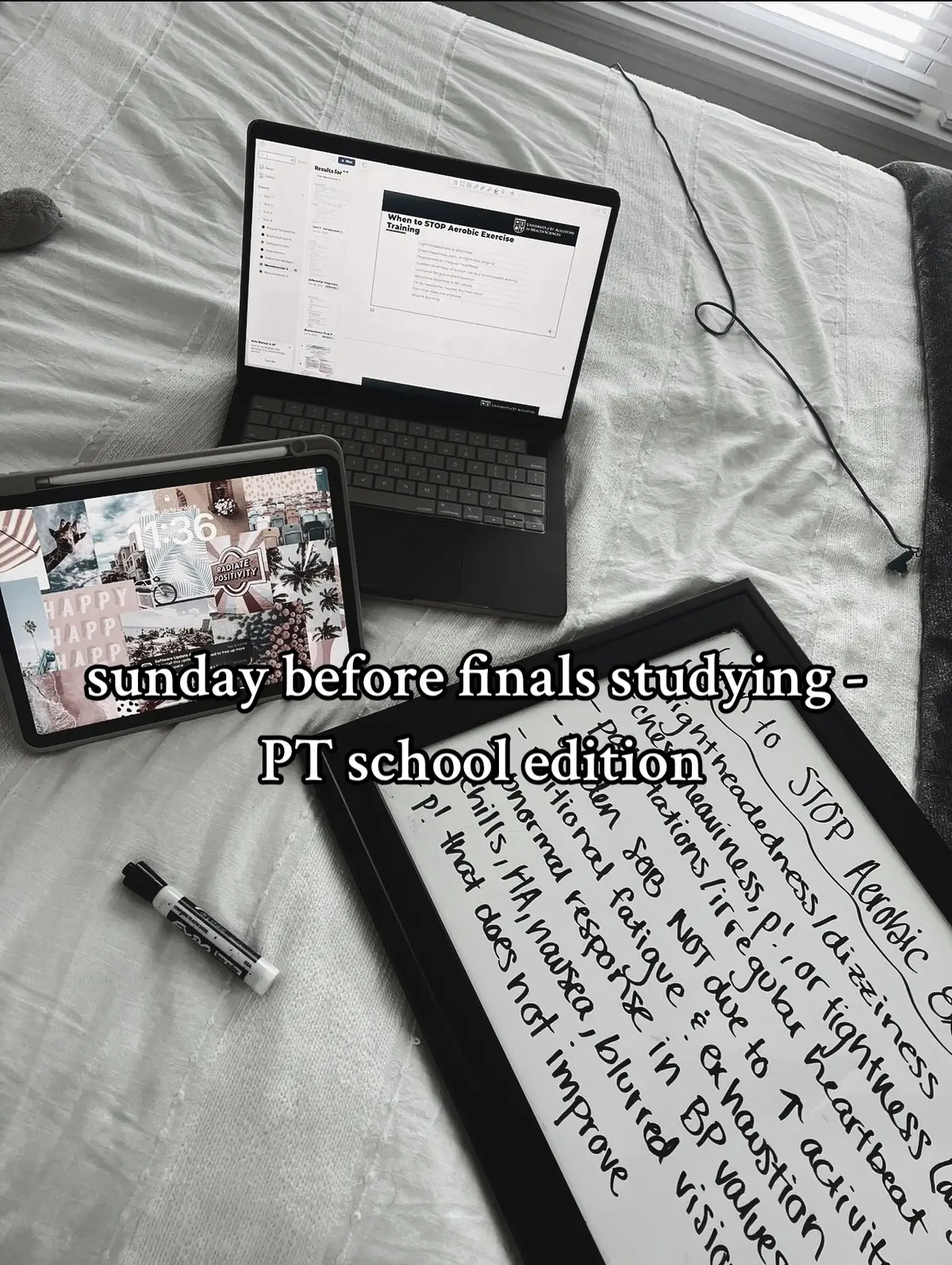 7 FINALS AND 4 MORE DAYS! let’s get it DONE! #physicaltherapy #ptschool #gradschool #studying #finals #finalexam #finalexams #finalsweek #sunday #cardiopulm #patientcare #neuro #beauty #health #wellness #Lifestyle #sundaynight #pizza #wine #USAHS #florida