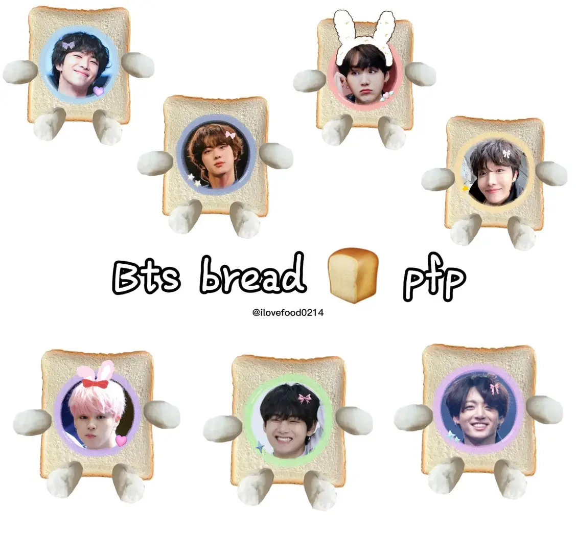 Which grp should I do next 🤔 #bts #bangtan #rm #jin #suga #jhope #jimin #v #jungkook #breadpfp #kpop #cute