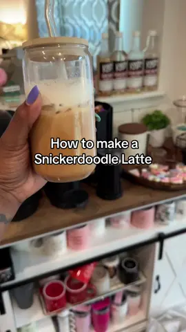 Make a Snickerdoodle Latte with me! #coffeeathome #makecoffeewithme #coffeerecipe #kyyachocolate #asmrcoffeesounds #asmrcoffee @KYYAchocolate #espresso #snickerdoodlelatte 
